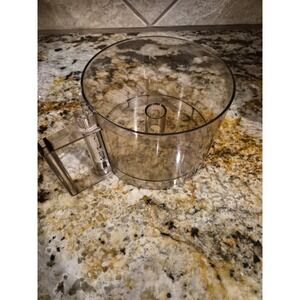 Cuisinart DLC-10 Or DLC-10E Food Processor Amber Work Bowl ONLY Replacement Part
